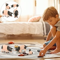 Mini svinjski model igračke simulacije farme životinjski model za životinje za djecu igrati