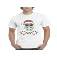 MMF - Muška majica kratki rukav - Santa božićna lubanja