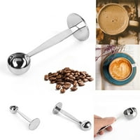 Papaba kafe slica, kava slicama dva glava dizajn dugačke ručke od nehrđajućeg čelika za hranu za hranu
