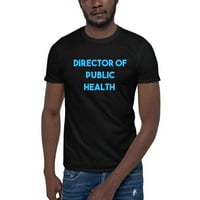 Plavi direktor javnog zdravstvenog pamučnog majica kratkih rukava po nedefiniranim poklonima