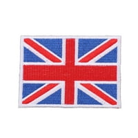 Zastava zakrpa Applique zakrpa Britanski izvezeni Jack Union Ujedinjeno Kraljevstvo Emblem zastava Znački