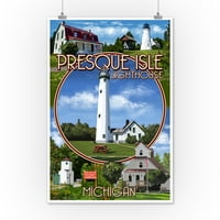 Presque Isle, Michigan, Lighthouse Montaža