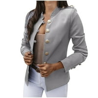 Plus veličina Ženska haljina kaputi Žene Loop vrhunske rublje povremene jakne Dame ured za habanje bluza