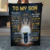 PorodicaLoveshop LLC mog sina lav tata n sin pokrivač, poklon za sina, poklon od tate, rođendanski diplomirani