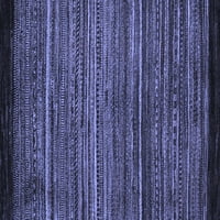 Ahgly Company u zatvorenom pravokutniku Orijentalno plava modernih prostirki, 3 '5'