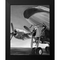 Harper, Ethan Crni moderni uokvireni muzej umjetnički print pod nazivom - Aviation Icon II