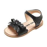 SDJMA DIDDLER Girls sandale meke gumene stanovi cipele na plaži Ljetna bačica Bowknot Open-Toe cipele