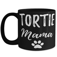 Tortie mama šočica za kafu Funny Tortoiseshell Cat Mom Poklon