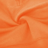 Ganfancp ženske dukseve Pulover Ženske modne majice s dugim rukavima za žene Štampana polovina patentne
