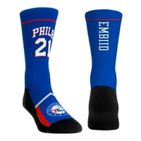 Unise Rock Em Socks Joel EmbIid Philadelphia 76ers Tri set čarape posade