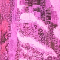 Ahgly Company Indoreni pravokutnik Sažetak ružičaste moderne prostirke, 4 '6'