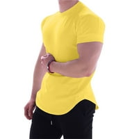 Leesechin Ljetne košulje za muškarce Cleariance Fitness Sportski kratki rukavi Brza suha odjeća Stretch