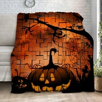 Halloween pokrivač-trippy skelet pokrivač za spavaću sobu dnevni boravak Dorm Decor, 383