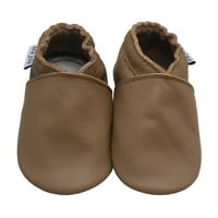 Cipele za dječje dijete Mejale za dječje dijete klizne meke jedinice kože mokasine pred šetače Brown