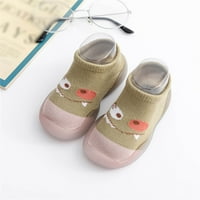 Leey-World Toddler cipele dječake Djevojke životinjske crtane čarape cipele Toddler topline čarape bez klizanja prezaviljki Glittery High Tops