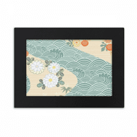 Flowers Waves uzorak Japan Desktop Foto okvir ukrasi slike slike umjetnosti