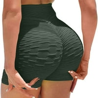 Frehsky Yoga hlače kratke hlače Yoga hlače za žene za žene Visoke struk dizanje gamaše kratka vojska
