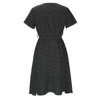 Patlollav Clearence ženska ljetna moda V-izrez zavoja za zavoj