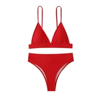 Žene kupaći kostimi Split kupaći kostim show struk Solid Boja Bikini