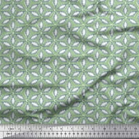 Soimoi pamučna voile tkanina geometrijska mandala dekor tkanina tiskano dvorište široko