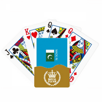 Pakistan Nacionalna zastava Country Royal Flush Poker Igračka karta