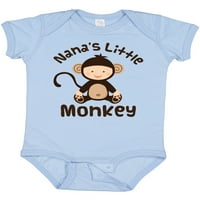 Inktastični nana mali majmunski poklon dječaka za bebe ili dječja djevojaka
