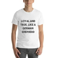 3xl odana i istina, poput njemačkog pastirnog podebljanog majica kratkih rukava pamučna majica od strane