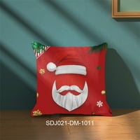 Božićni jastuk pokriva ukrase Gnomes Poklon božićno stablo za odrasle djece dječake i djevojke