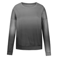 Loopsun Ljetna štednja odjeća za žene, ženska jesenina i zima Novi okrugli džemper sa okruglim vratom