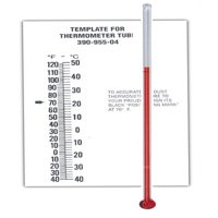 Nacionalni artcraft® stakleni termometar Termometar - napravite svoj termometar