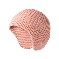 Kape za žene Unizno Hat Udobne udobne zimske pletene šešir za sportsku sportsku kapu Chmora