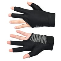 Veličina elastičnih prstiju rukavice protiv klizanja bilijar rukavica prozračna snooker rukavica - veličina