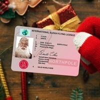 Božićna licenca Profesionalni krug utovarivača Exquisite Santa Claus International Leteće licence za