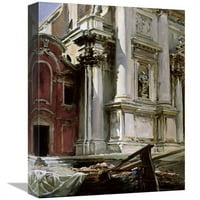 in. Crkva San Stae, Venecija Art Print - John Singer Sargent