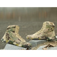 Ferdule muške vojske čizme Pustinjske borbene čizme čipke up up up planinarske cipele Udobna taktička