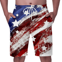 Boy's i Muške kratke hlače Dan Neovisnost Kratke hlače, Havajski kuhari za plivanje Muški mens Casual
