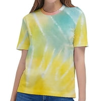 Art Tie-Dye Delikatna košulja za elementu Udobna opuštena majica za unise