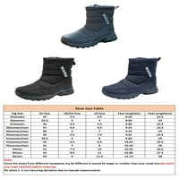 Rochimi Unise Comfort čizme Radne ležerne zimske cipele Ženske ne klizanje srednje teleće čizme crna