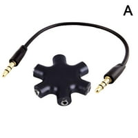 Način audio ženske lučke slušalice Au Au Stereo P Splitter Multi R2R1