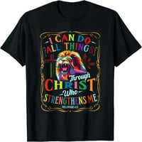 Mogu sve stvari kroz Krist košulju Christian Lion Art Majica