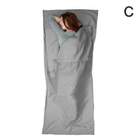 Prijenosni putni bag za spavanje Liner za spavanje Sack Planinarski list kampiranje F4i1