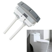 COGFS Pravokutnik Dual Flush WC EMBLE CONPRT GUMBE UPRAVLJANO Gumb za popravak dugmeta