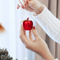 Simulacijske jabuke Božićni privjesci Jabuke Privjesak Viseće dekor Božićno drvce Privjesci