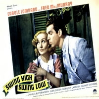 Swing High Swing Low Carole Lombard Fred Macmurray Movie Poster MasterPrint