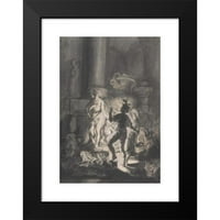 Joachim von SanDrart Black Modern Framed Museum Art Print pod nazivom - Pygmalion