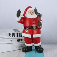 Eastshop Santa Claus Ornament Vivid Predirble Classic Style Santa Claus Doll Ornament Božićni ukras