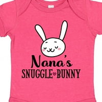 Inktastična Nana Bunny unuke Outfit Poklon Baby Boy ili Baby Girl BodySuit