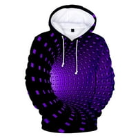 Baberdicy pulover dukserice za muškarce unise muški 3D tisak Creative okrugli vrat Ležerne prilike dugih