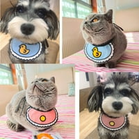 Papaba Pet saliva ručnik, slatka crtani print saliva ručnik za mačka mačji pas Garfield Shiba Inu kućne