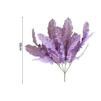 Iaksohdu umjetni cvijet Realistic Clear Veins Vibrant Color Fine Texure Ne-FADING EASY Održavanje Prirodni